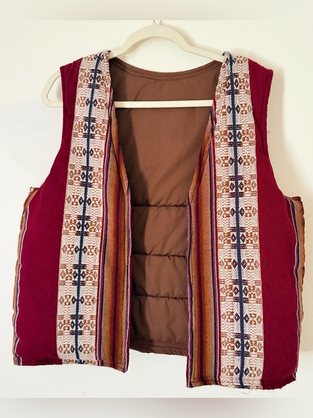Quilted Handmade Reversible Vest
